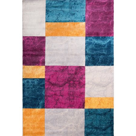 769924485385 7 Ft. 10 In. X 10 Ft. 6 In. Tribeca Jackson Area Geometric Rug - Multicolor