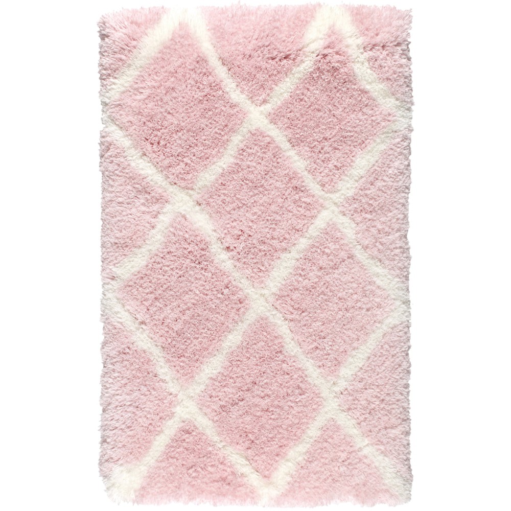 769924491973 3 X 5 Ft. Casey Silla Area Solid Rug - Light Pink