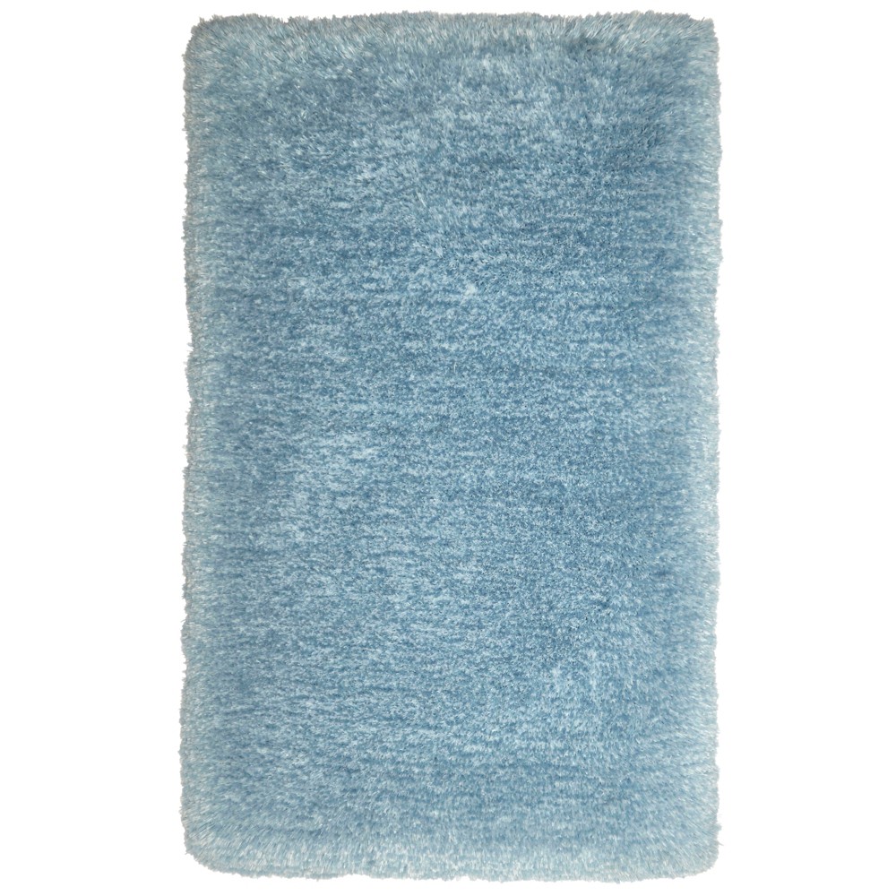 769924491980 3 X 5 Ft. Casey Silla Area Solid Rug - Light Blue