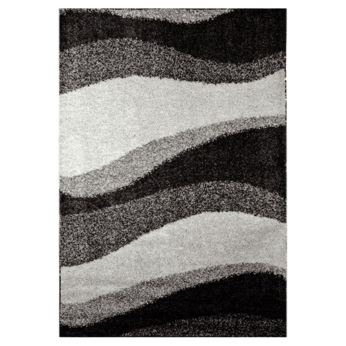 769924494134 7 Ft. 9 In. X 10 Ft. 2 In. Synergy Blaise Area Abstract Rug - Gray & White
