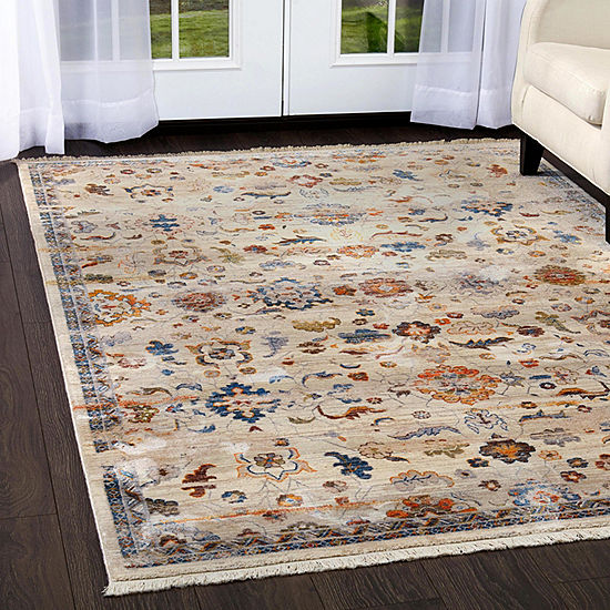 769924506905 3 Ft. 3 In. X 5 Ft. 2 In. Rutherford Yuma Area Abstract Rug - Ivory