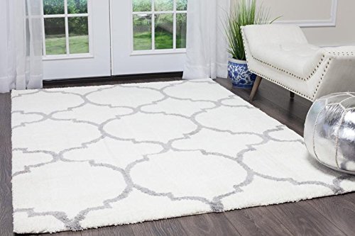 769924508510 7 Ft. 10 In. X 10 Ft. 2 In. Ramapo Murray Area Trellis Rug - Ivory & Navy