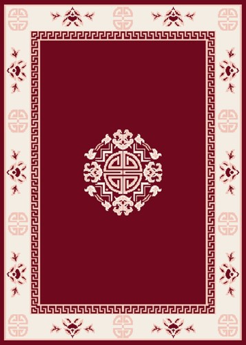769924012437 5 Ft. 2 In. X 7 Ft. 4 In. Premium Sultan Area Rug - Red