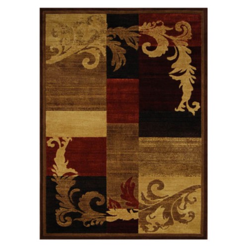769924183304 7 Ft. 10 In. X 10 Ft. 2 In. Catalina Pierre Area Rug - Brown & Red