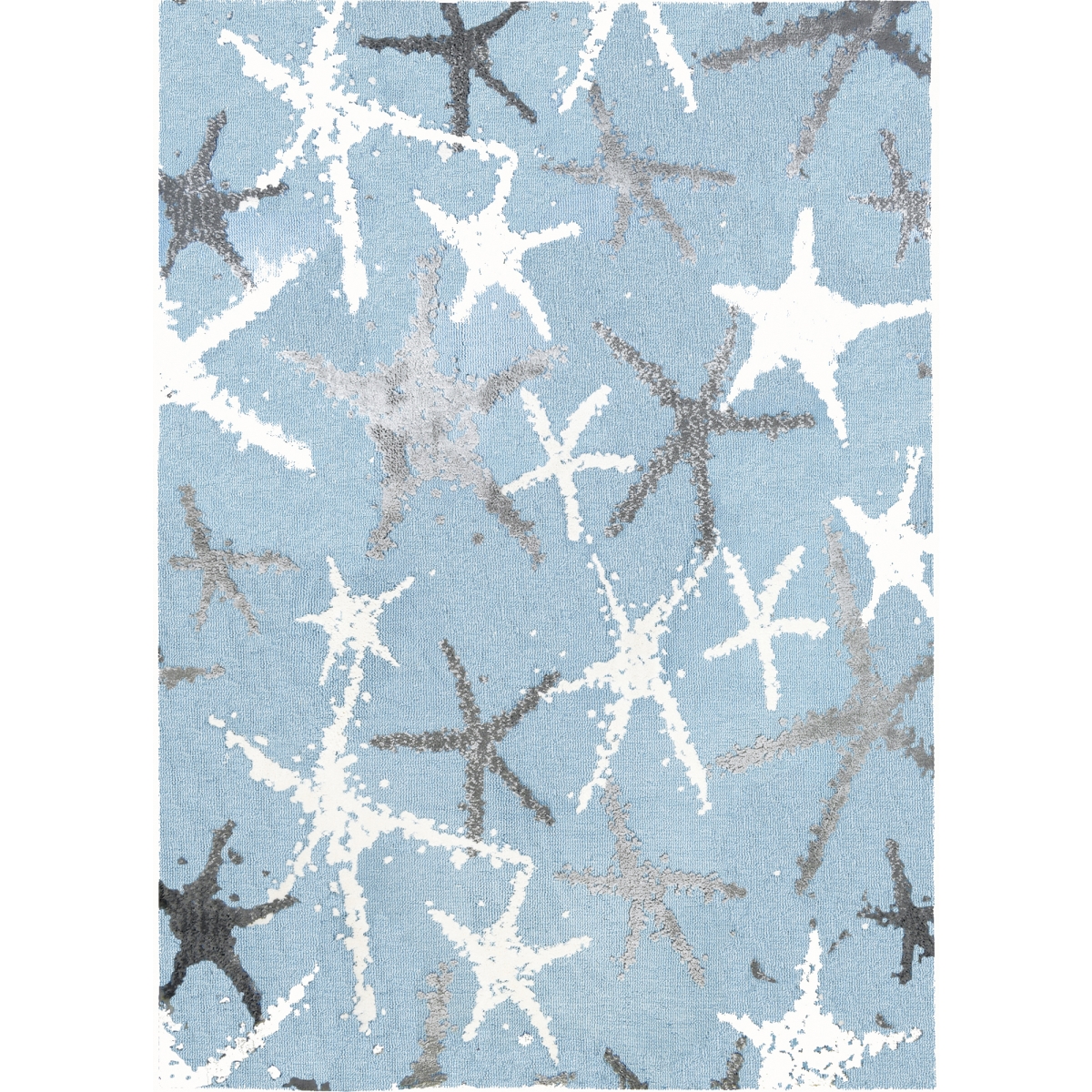 Pmf-kr001c 5 X 3 X 0.5 Ft. Tranquil Seas Indoor Area Rug, Multi Color
