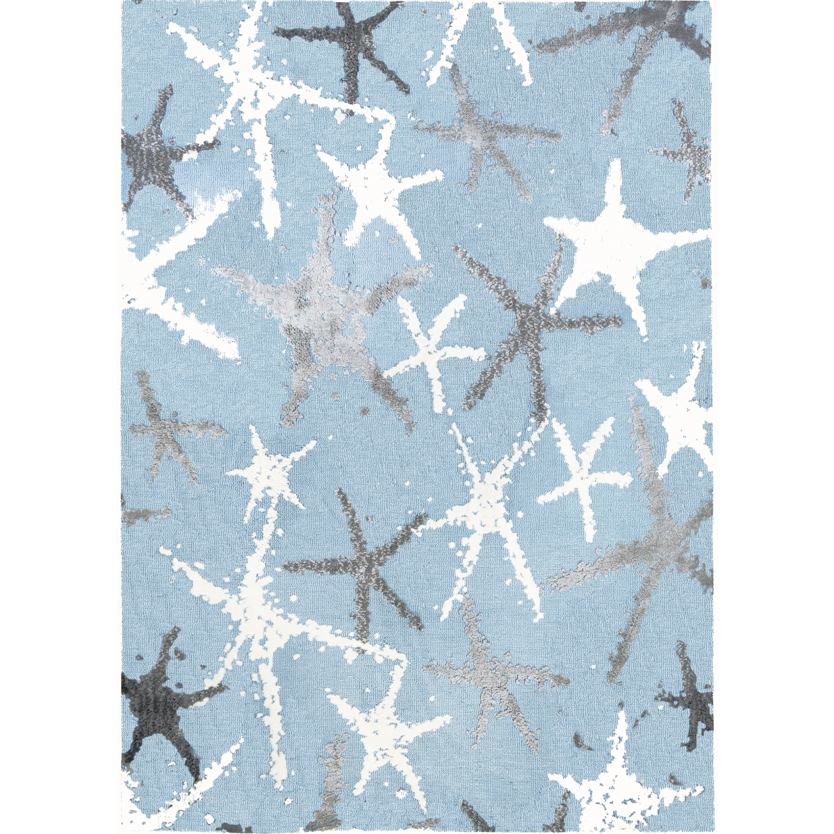 Pmf-kr001e 7 X 5 X 0.5 Ft. Tranquil Seas Indoor Area Rug, Multi Color