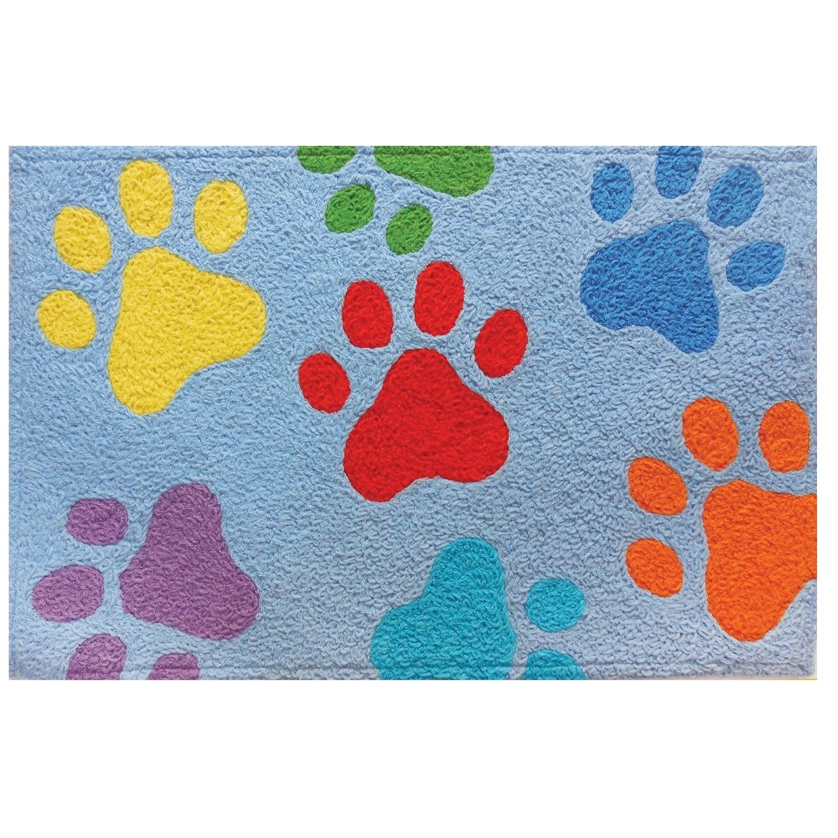 Jb-rr018 20 X 30 In. Colorful Paws Rug