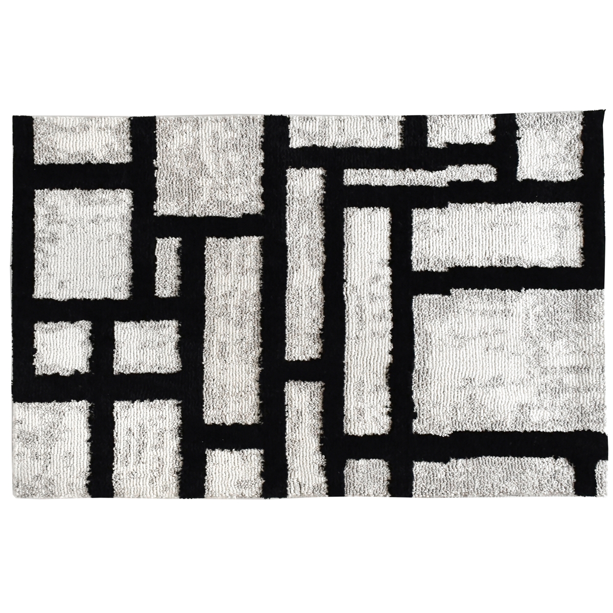 Ss-mhy001b 21 X 33 In. Labyrinth Indoor Accent Rug