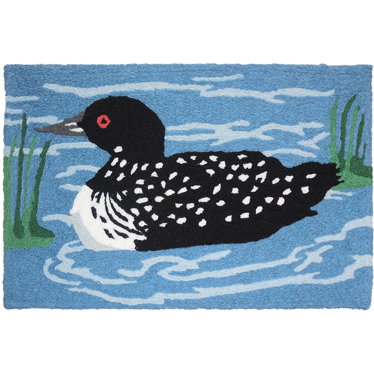 Jb-at011 20 X 30 In. Northwoods Loon Rug