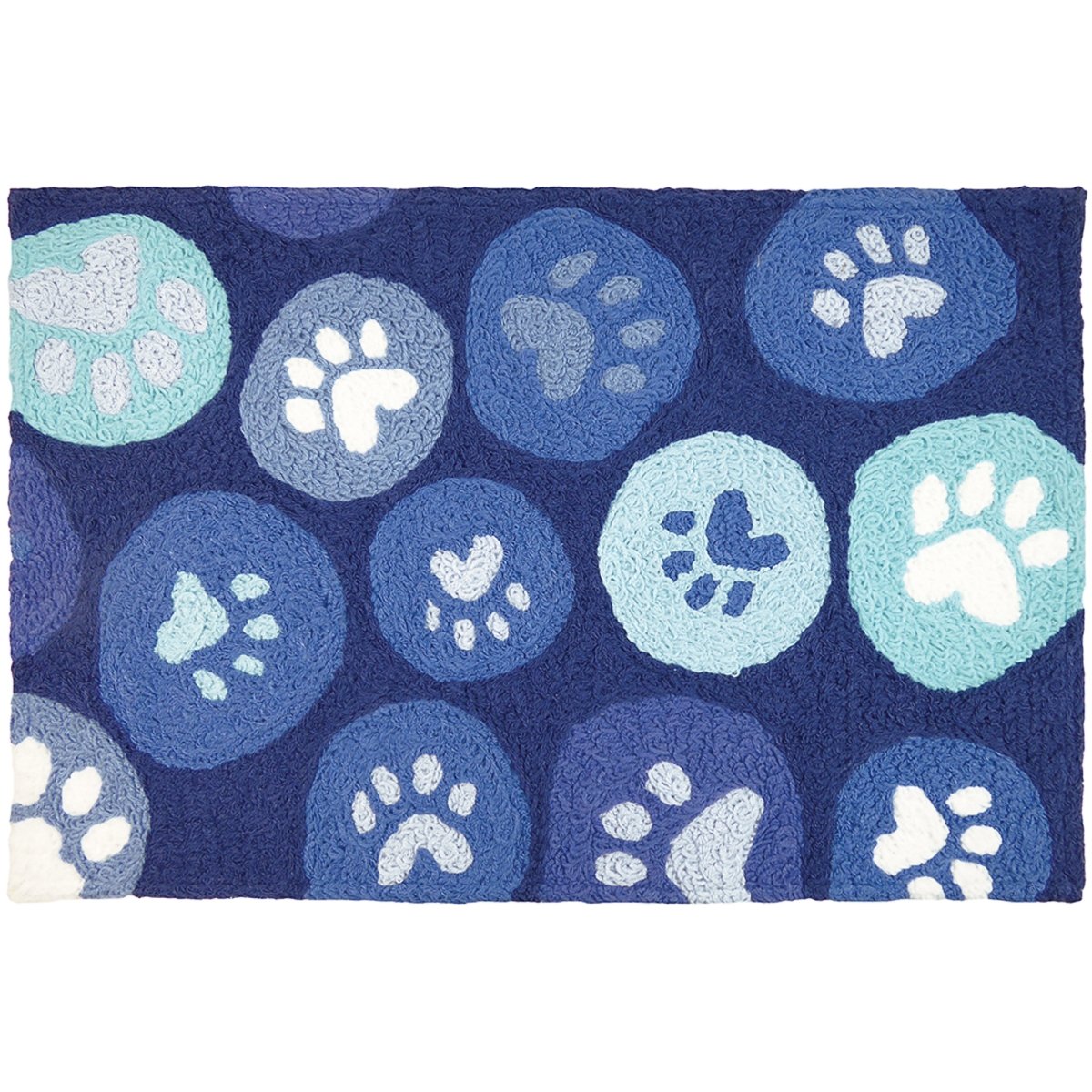 Jb-kr010 20 X 30 In. Paws Galore Blue Rug