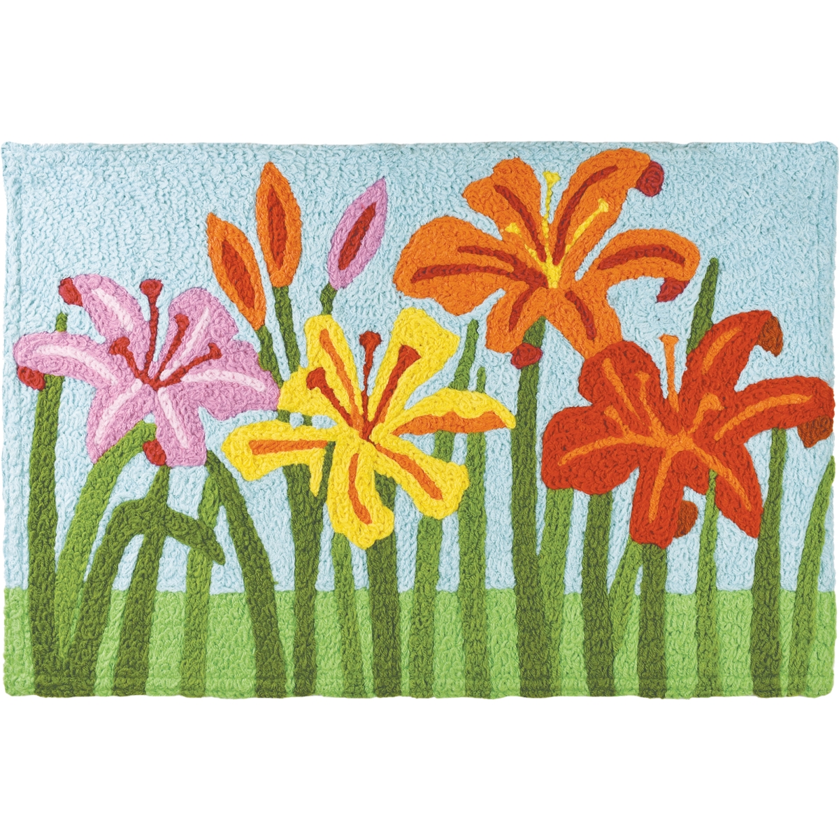 Jb-tf011 20 X 30 In. Day Lillies Rug