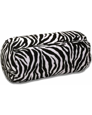 Oversize Bolster Pillow, Zebra Print