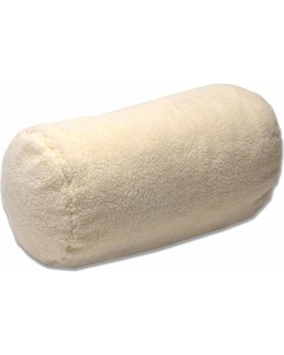 Oversize Bolster Pillow, Faux Shearling