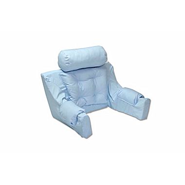 Dl7025bl Deluxe Bed Lounger Reading Pillow, Ice Blue