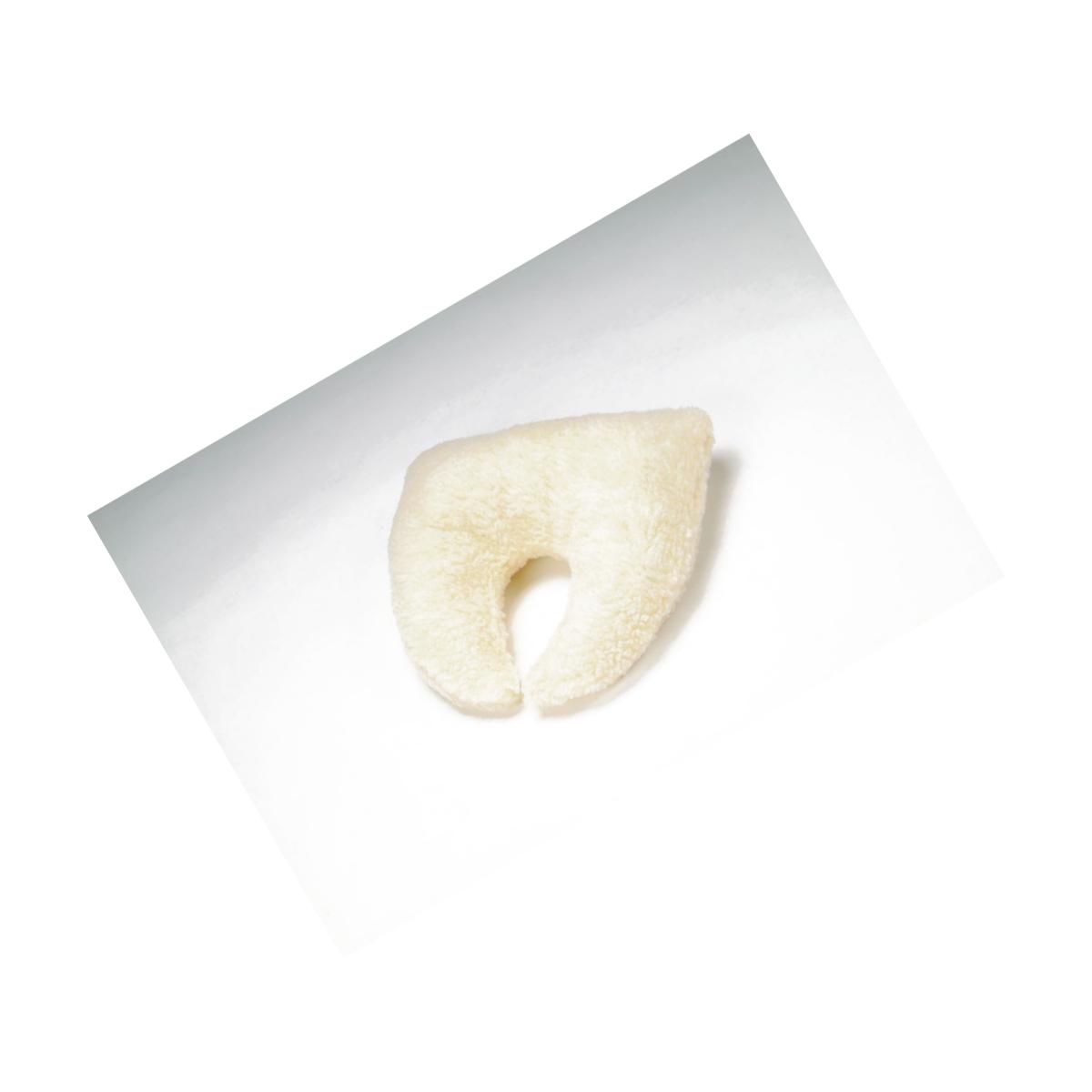 Picture of Hermell Products NC6400 Neck Pillow with Imitation Sheepskin Zippered Cover