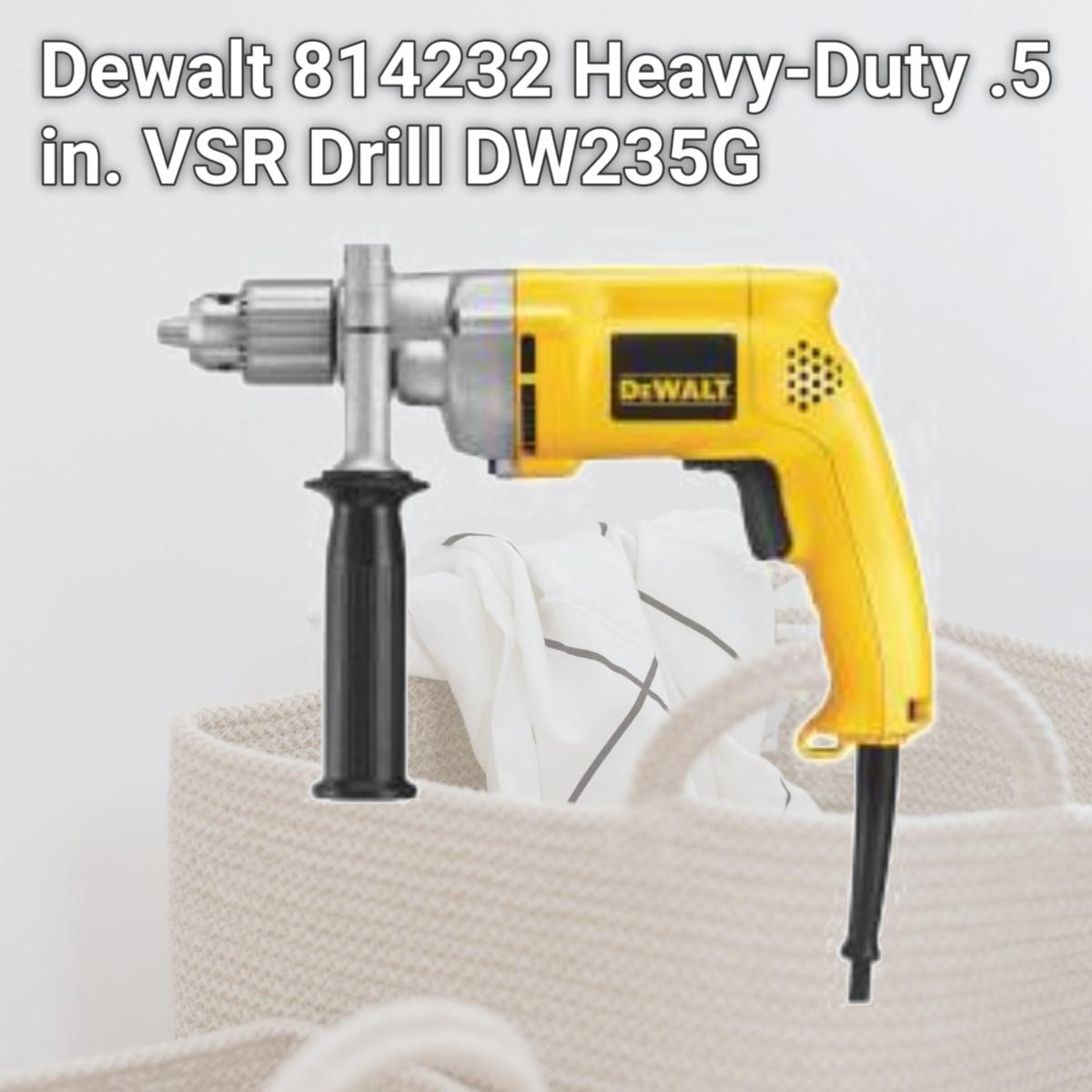 Picture of Dewalt 814232 Heavy-Duty .5 in. VSR Drill DW235G