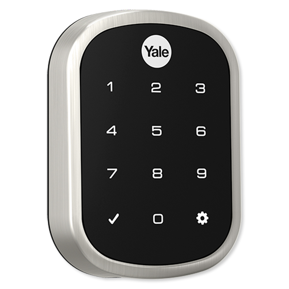 UPC 081023000048 product image for YAYRD256ZW2x-YAYRD256ZW2619 Z-Wave Assure SL Key Free Touchscreen Deadbolt, Sati | upcitemdb.com