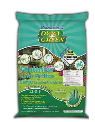 7247200 18 Lbs 18-0-9 Dyna Green Fall Winterizer Lawn Fertilizer
