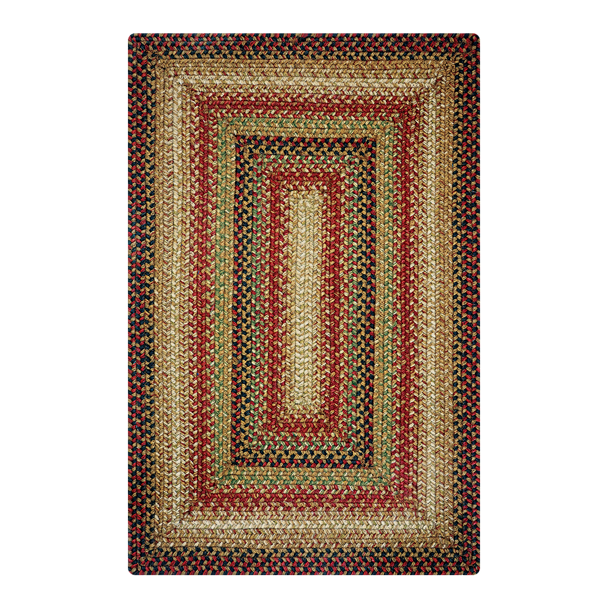 571809 11 X 36 In. Gingerbread Oval Table Runner - Brown, Deep Red