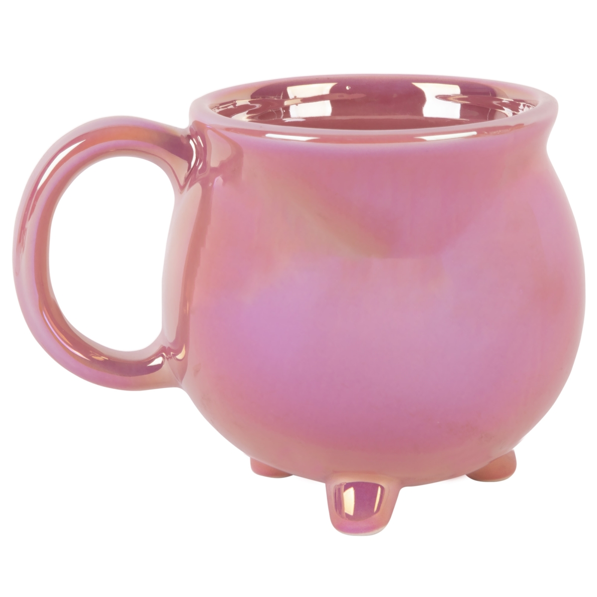 Picture of Home Essentials & Beyond 97947 20 oz Luster Pink Cauldron Mug for Unisex
