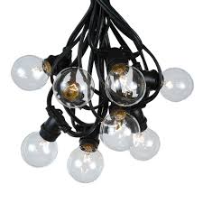 Hometown Evolution G50wpcomm50w 50 Ft. Commercial Globe String Lights - White Wire, Set Of 80