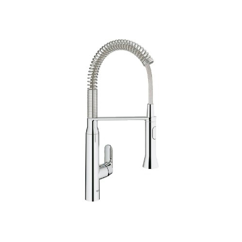 K7 Pullout Spray Single Hole 1 Kitchen Faucet Starlight Chrome