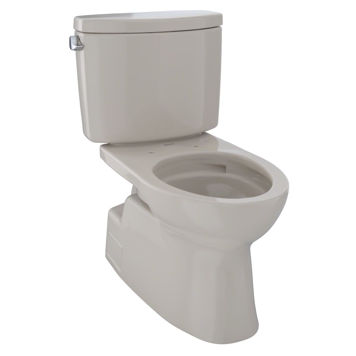 Cst474cefg No.03 Vespin Ii Elongated 1.28 Gpf Universal Height Skirted Design Toilet With Cefiontect, Bone - 2 Piece