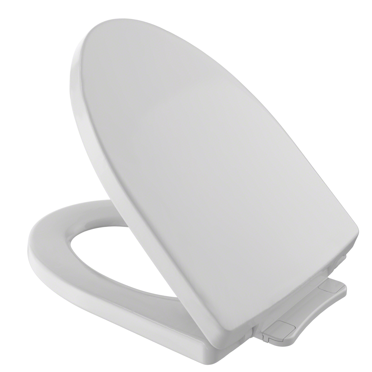 Ss214 No.11 Soiree Softclose Non Slamming - Slow Close Elongated Toilet Seat & Lid, Colonial White