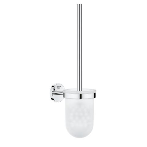 Grohe 40463001 Baucosmopolitan Toilet Brush Holder Set, Starlight Chrome