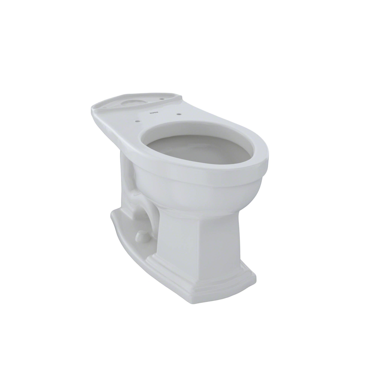 C784ef-11 Clayton Toilet Bowl, Colonial White