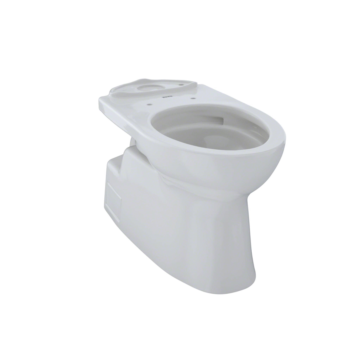 Ct474cufg-11 Vespin Ii Universal Height Elongated Skirted Toilet Bowl, Cotton White