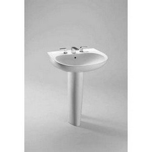 Lt242g-01 Prominence Wall Mount Vitreous China Bathroom Sink, Cotton White