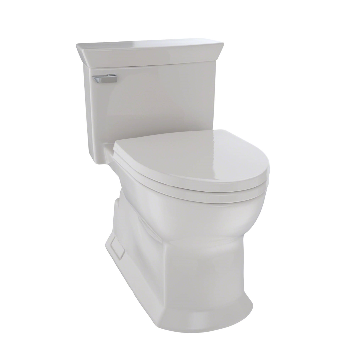 Ms964214cefg-12 Eco Soiree Elongated 1.28 Gpf Universal Height Skirted Toilet With Cefiontect, Sedona Beige