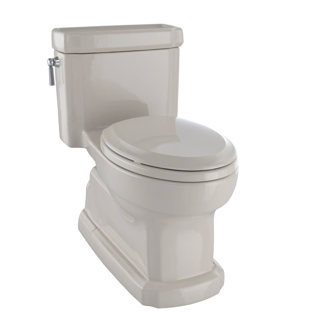 Ms974224cefg-03 Eco Guinevere Elongated 1.28 Gpf Universal Height Skirted Toilet With Cefiontect, Bone