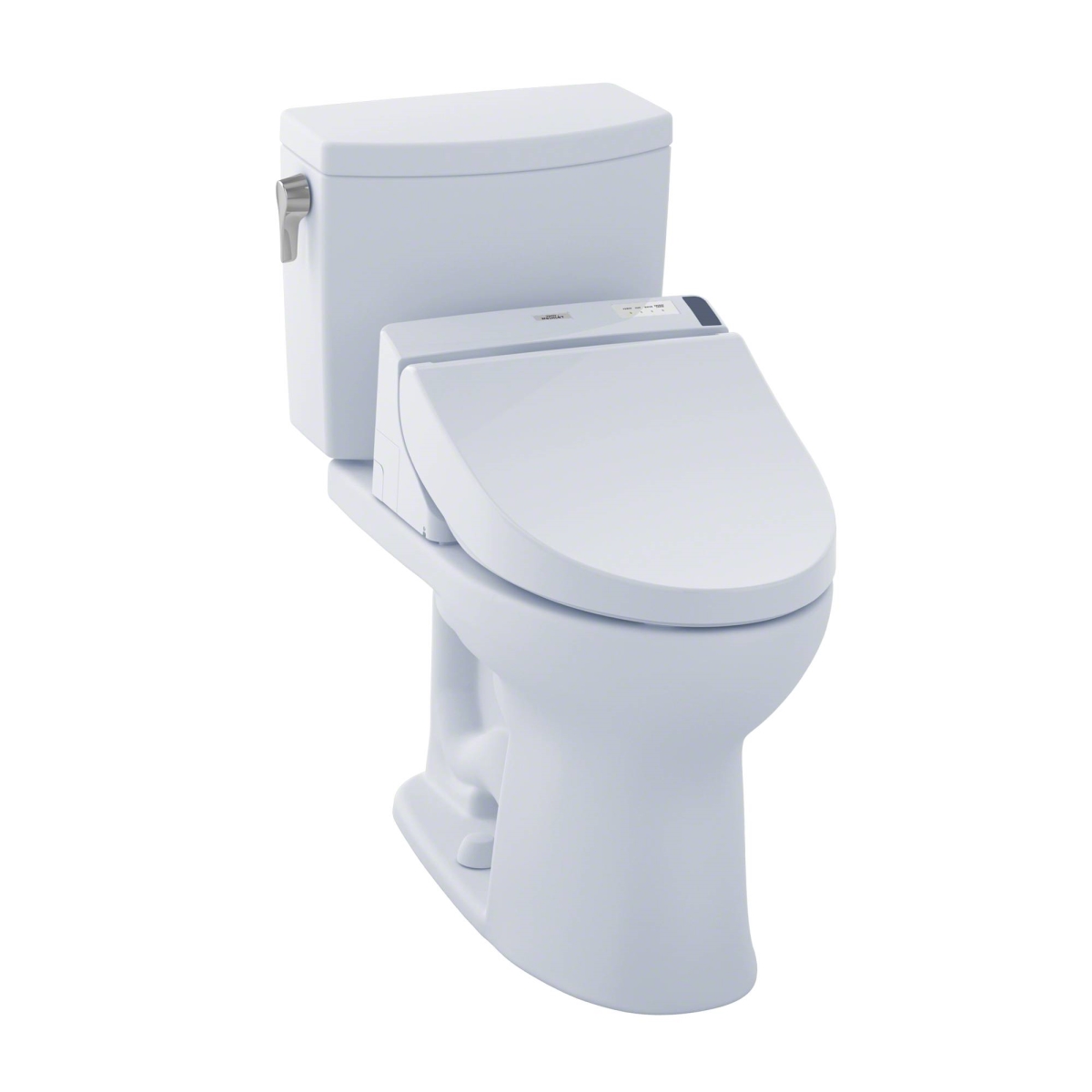 Mw4542044cufg-01 Drake Ii 1g Elongated 1.0 Gpf Toilet & Washlet C200 Bidet Seat, Cotton White
