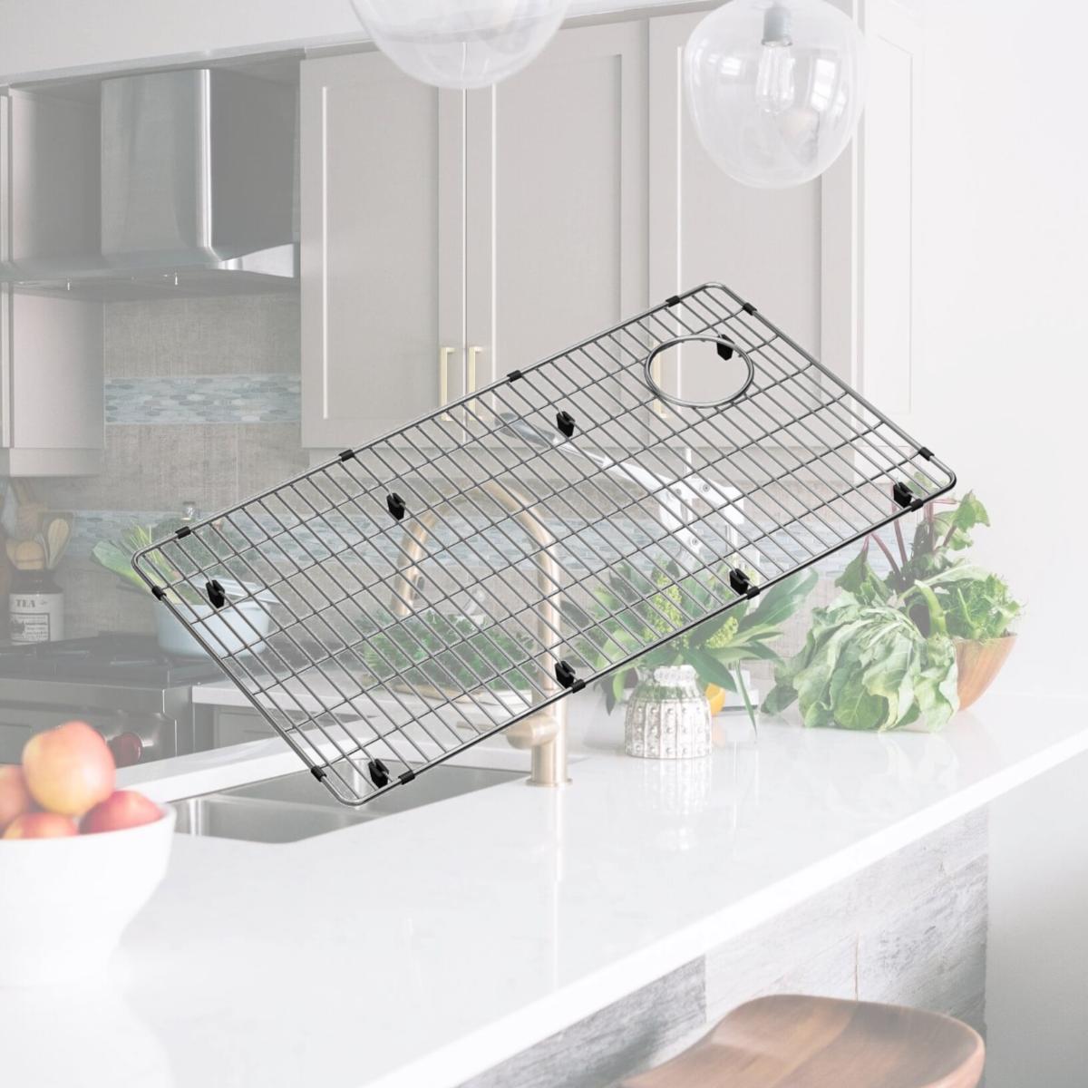 Picture of Elkay CTXBG2815 28.5 x 15.5 x 1.25 in. Crosstown Stainless Steel Bottom Grid