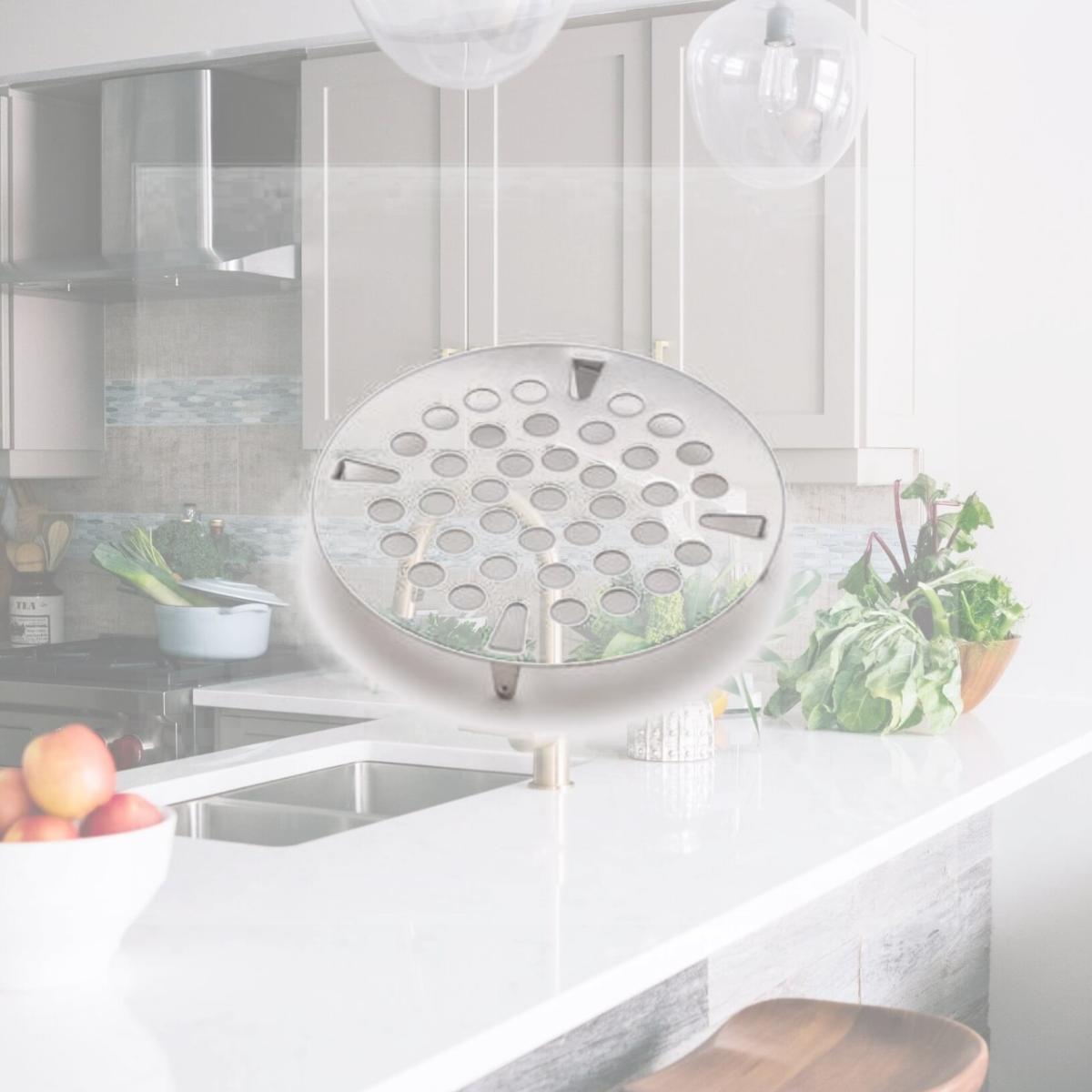 Picture of T & S Brass 010386-45 3.5 in. Stainless Steel Strainer Flat