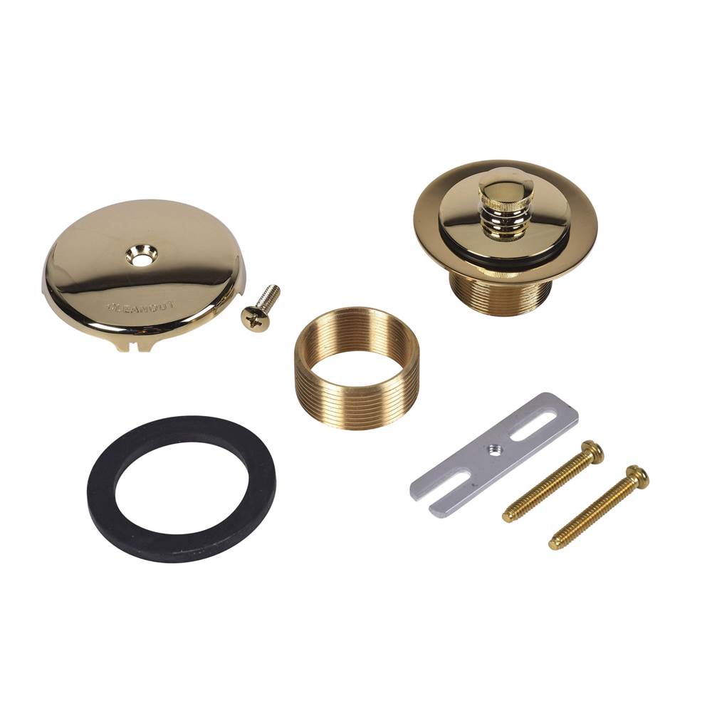 UPC 041193026484 product image for K27PB Waste & Overflow Conversion Kit for Uni-Lift Stopper PVD, Brass | upcitemdb.com