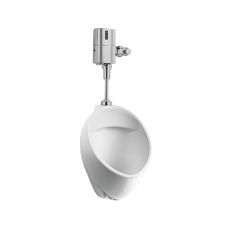 Ut105ug-01 Commercial Washout High Efficiency Toilet Urinal Less Flush Valve, Cotton White