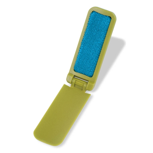 Honeycando Lnt-01594 Pocket Lint Brush - Lime Green & Blue