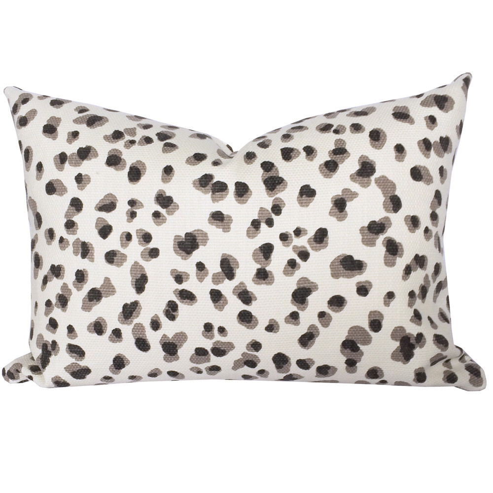 Hansa 6915 20 In. Snow Leopard Pillow