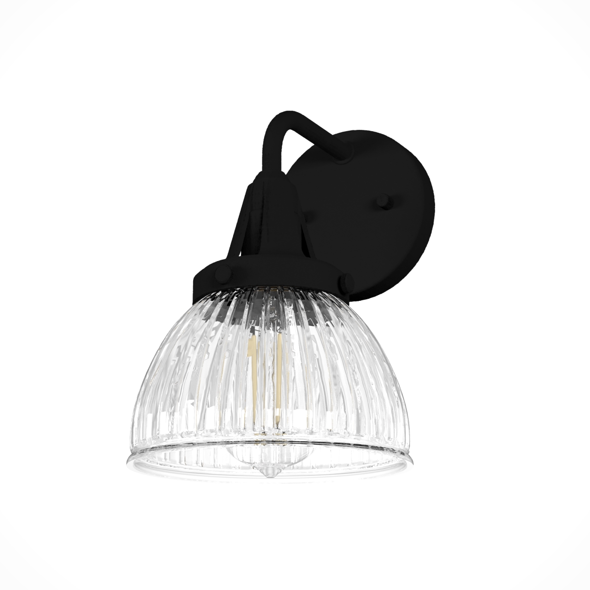 UPC 049694192530 product image for 19253 10.25 in. Cypress Grove Natural Black Iron with Clear Holophane Glass 1 Li | upcitemdb.com