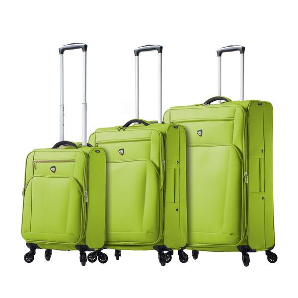 UPC 812836028055 product image for Mia Toro Italy M1120-03PC-TAN Aria Softside Spinner Luggage Set Tangarine - 3 Pi | upcitemdb.com