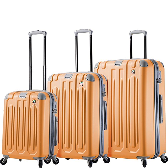 UPC 841795101288 product image for Mia Toro M1061-03PC-MEL Gelato Hardside Spinner Luggage Set Of 3 - Orange | upcitemdb.com