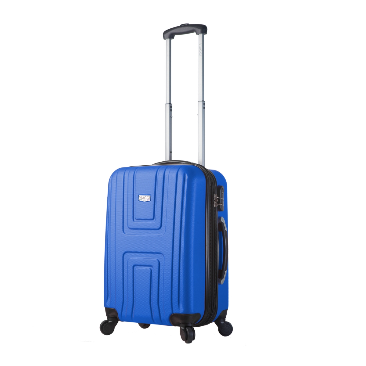 V1017-20in-blu Ferrara Hardside Spinner Carry-on, Blue