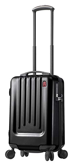 Pt001-20in-pblk Sc 1 Suitcase - Polished Black