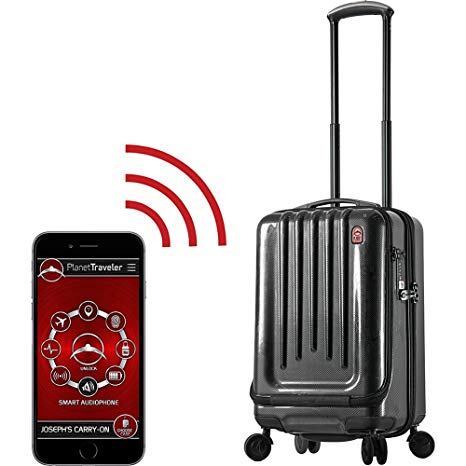 Pt001-20in-pcft Sc 1 Suitcase - Polished Carbon