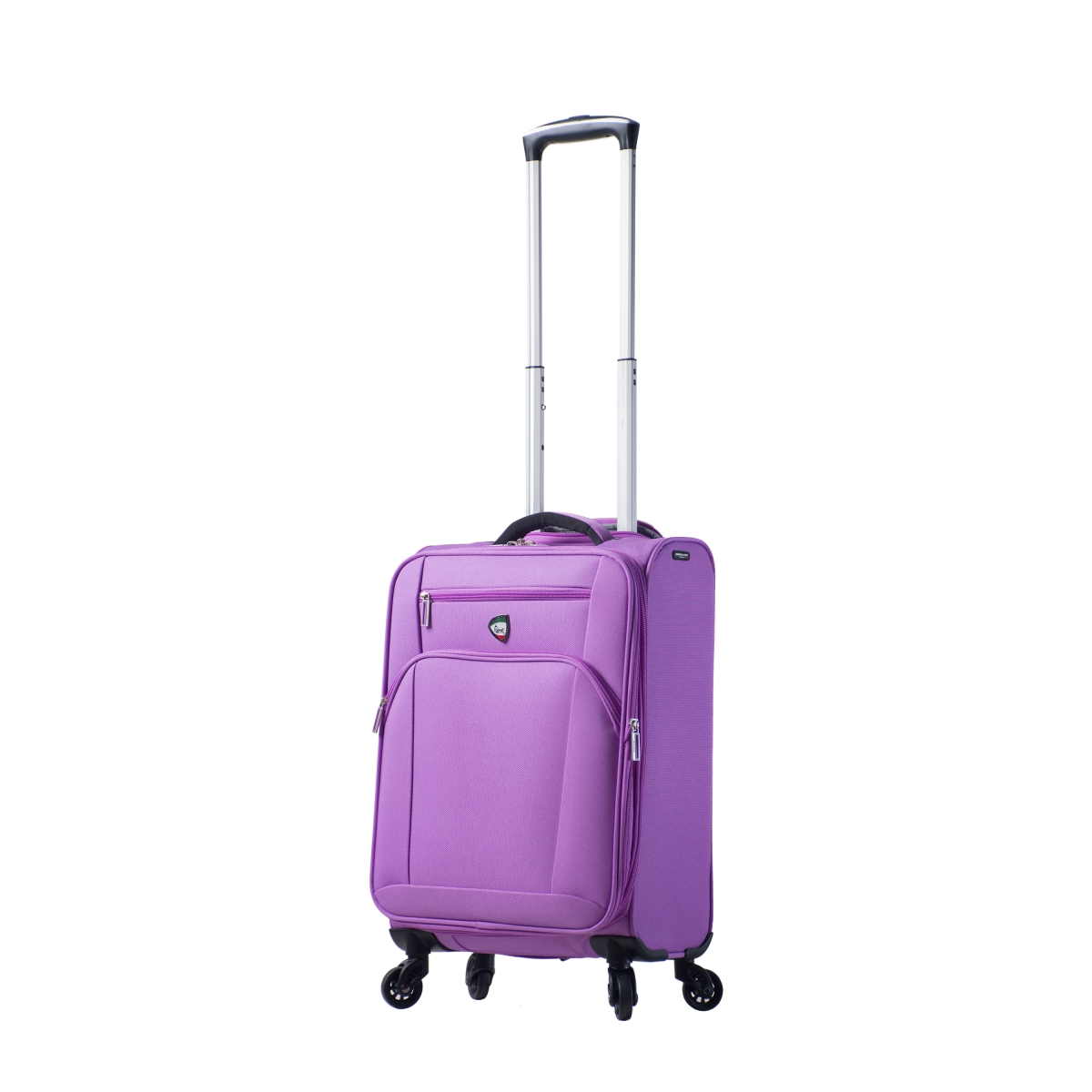 Italy M1120-20in-grp 20 In. Aria Softside Spinner Carry-on, Grape