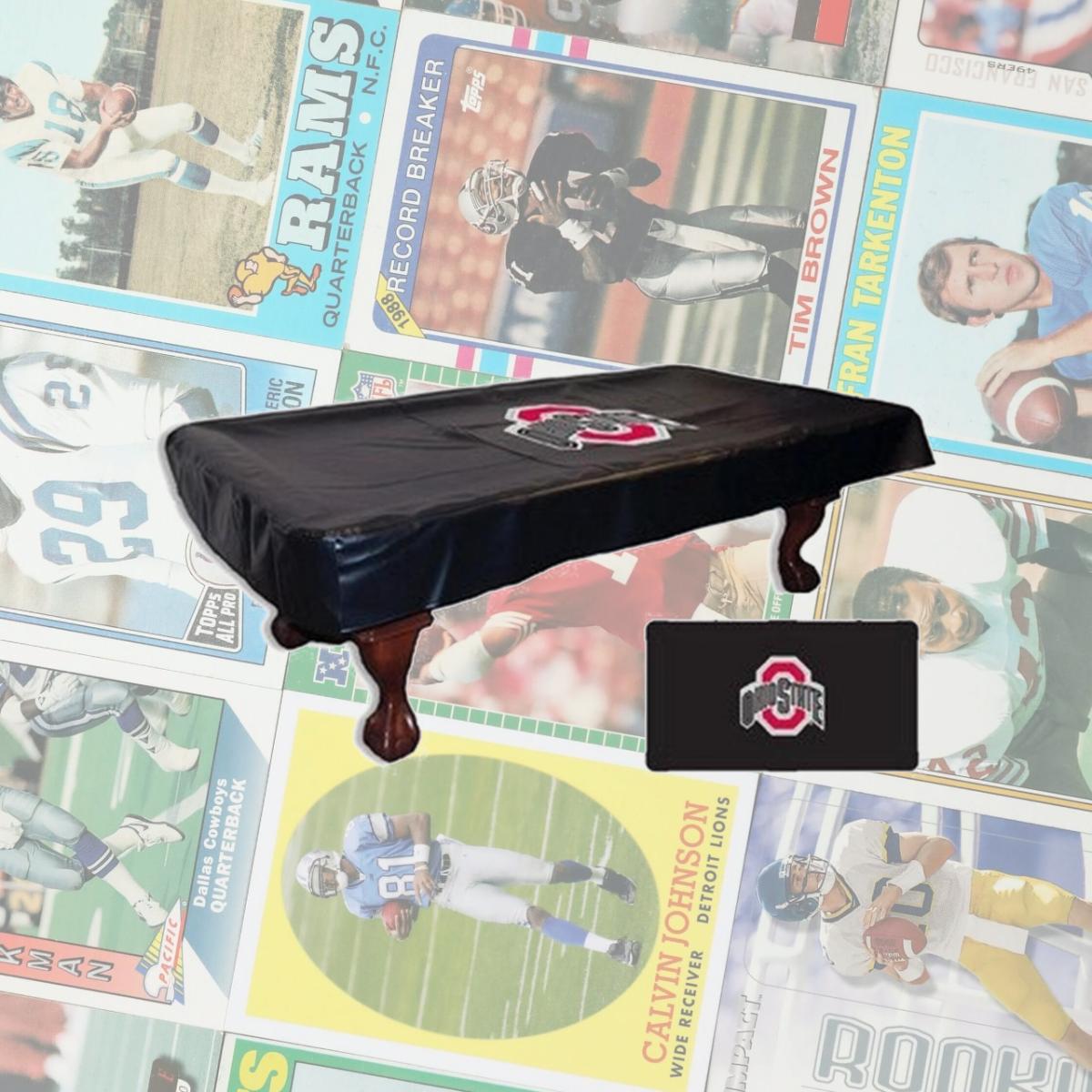 Picture of Holland Bar Stool BCV7OhioSt Ohio State Billiard Table Cover