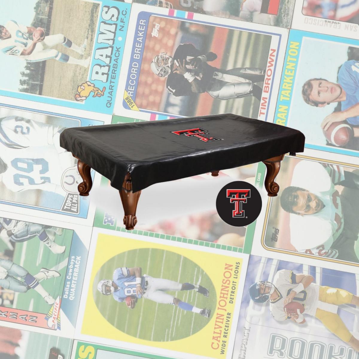 Picture of Holland Bar Stool BCV7TXTech Texas Tech Billiard Table Cover